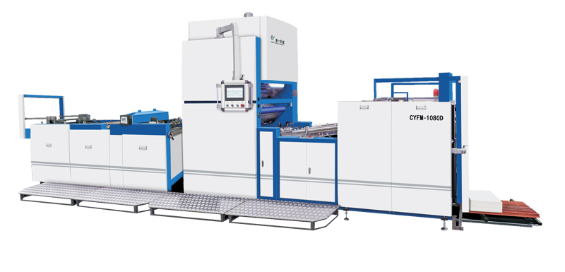 CYFM-1080D全自動立式熱刀覆膜機
